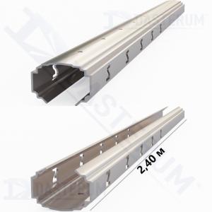 Stilp metalic zinat 275 g/m2 53x44mmx2mm 2.4m